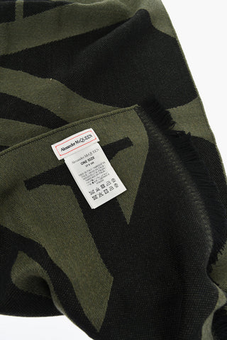 Two-Tone Wool Scarf