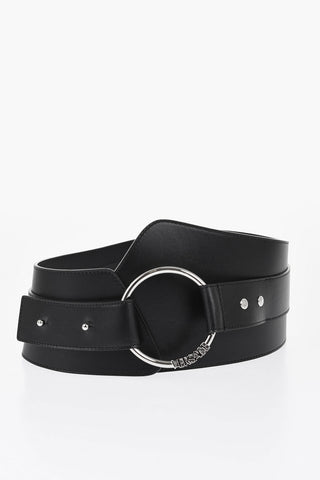 Maxi Cintura in Pelle 80mm