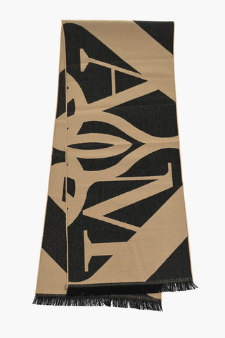 Two-Tone Wool Scarf