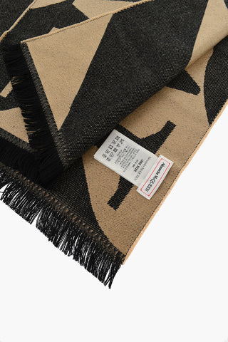 Two-Tone Wool Scarf