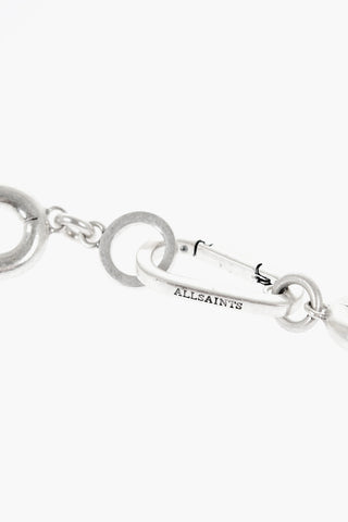 Collana a Catena con Dettagli Strass