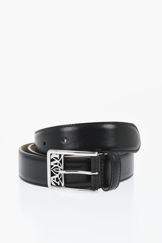 Solid Color Leather Belt 30mm