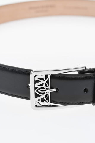 Solid Color Leather Belt 30mm