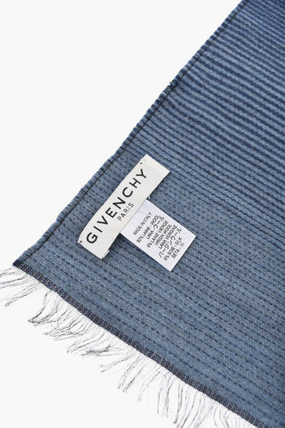 Gradient Effcet Wool Scarf