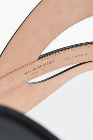 Leather Maxi Belt with Cut Out Details 190mm