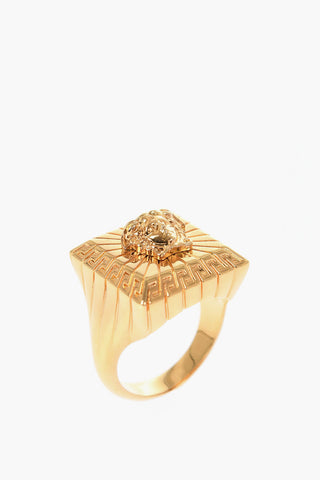 Golden Effect MEDUSA Signet Ring