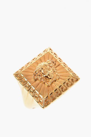 Golden Effect MEDUSA Signet Ring
