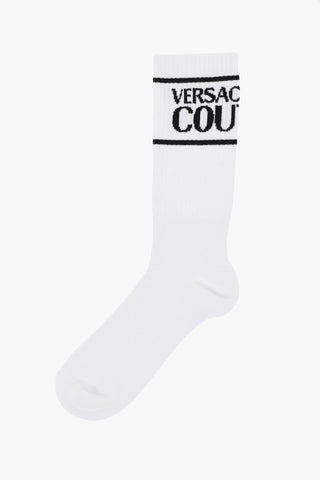 JEANS COUTURE Long Socks with Ribbed Detail