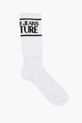 JEANS COUTURE Long Socks with Ribbed Detail