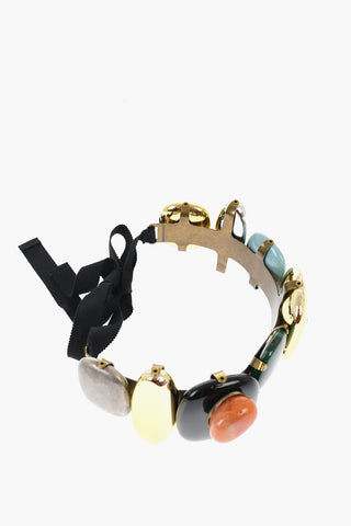 Choker with Maxi  Embellishment Stones 