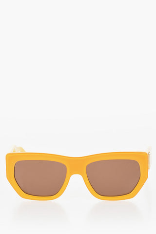 Oversized SILENCIO Sunglasses with Embossed Monogram