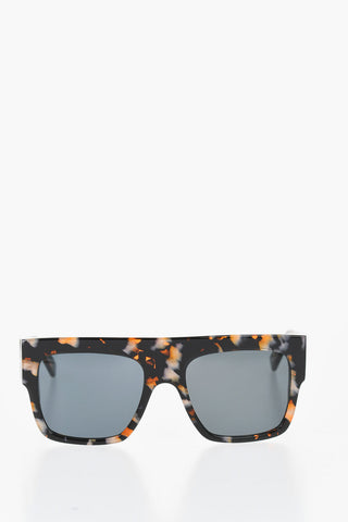 Oversized Sunglasses with Side Monogram