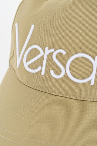 Cappello Da Baseball in Twill di Cotone con Logo In Rilievo