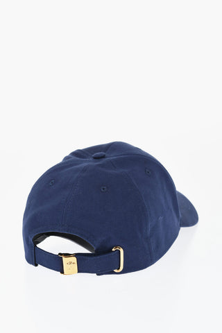 Cotton Twill Cap with Rhinestone Logo 