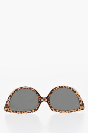 MARTIN ROSE Sunglasses SOS Cat Eye in Animalier Print