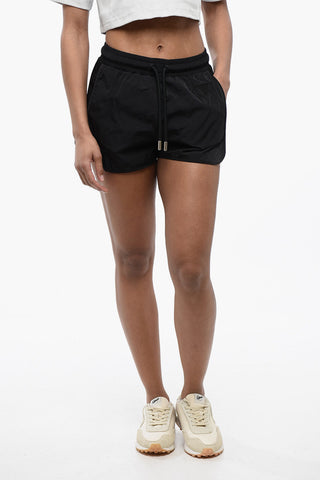 Nylon Shorts CRISPY with Mesh Side Band