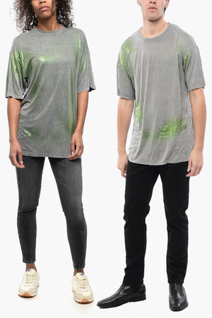 RED TAG 크루넥 티셔츠 UNISEX T-BUXT 글리터