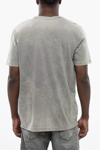 T-Shirt Girocollo T-JUST-N17 Effetto Vintage