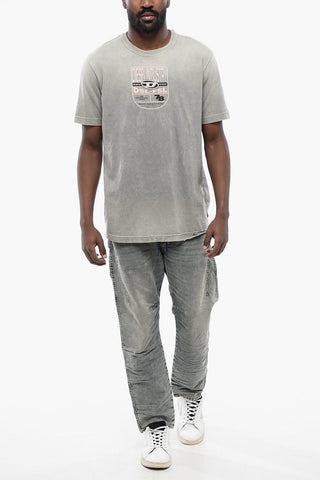 T-Shirt Girocollo T-JUST-N17 Effetto Vintage