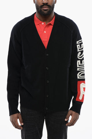 V-Neck Wool K-SARRI Cardigan