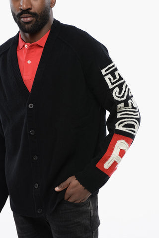 V-Neck Wool K-SARRI Cardigan