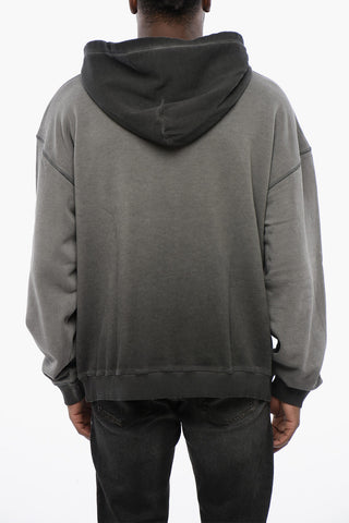 UNISEX Brushed Cotton Hoodie S-BOXT-HOOD-N10 with D-Heart Detail