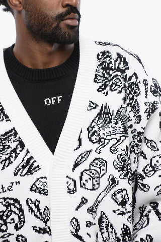 Cardigan a Fantasia con Dettaglio Zip