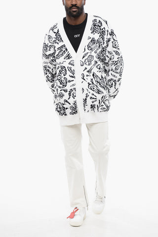 Cardigan a Fantasia con Dettaglio Zip