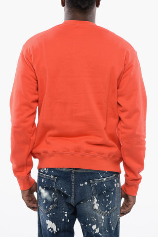 ICON Crewneck Sweatshirt with Logo Print