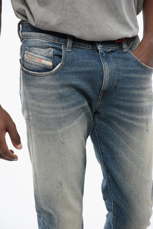 Slim Fit Jeans 2019 D-STRUKT mit mittlerer Bundhöhe 16 cm L32