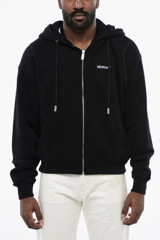 Hoodie TATTOO ARROW ZIP SKATE with 2 Pockets and Zip Closure