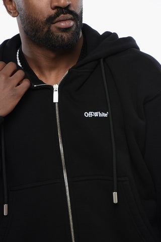 Hoodie TATTOO ARROW ZIP SKATE with 2 Pockets and Zip Closure