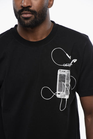 Printed Slim Fit Crew-neck T-Shirt