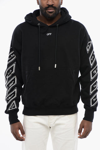 Solid Color VARSITY DIAGS SKATE Hoodie With Patch Pocket