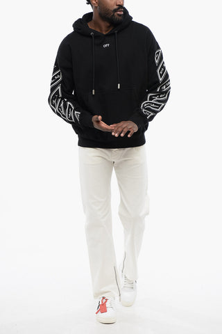 Solid Color VARSITY DIAGS SKATE Hoodie With Patch Pocket