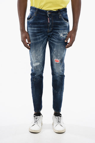 Jeans SEXY TWIST Distressed con Lavaggio Scuro