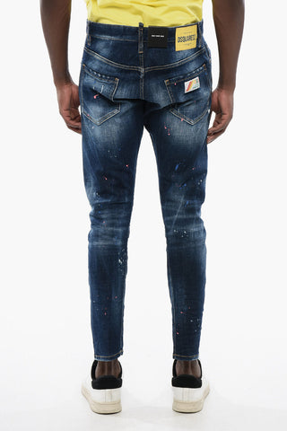 Jeans SEXY TWIST Distressed con Lavaggio Scuro