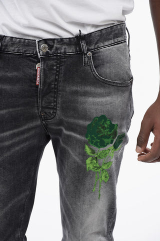 Jeans Super Twinky GOTHROSE con Dettaglio Floccato