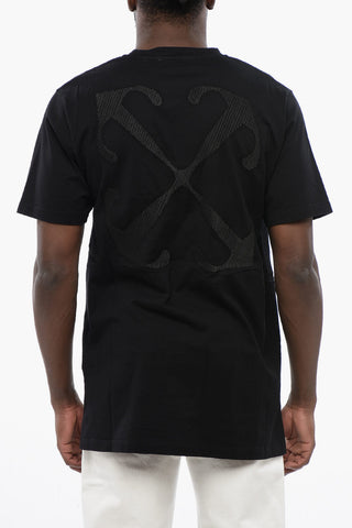 Cotton ARROW Crew-neck T-shirt