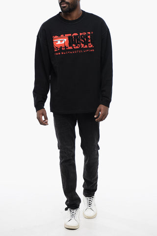 RED TAG 크루넥 스웨트셔츠 S-BAXT-N1 기모 면