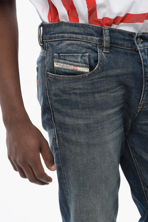 Slim Fit Jeans 2019 D-STRUKT mit mittlerer Bundhöhe 16 cm L32