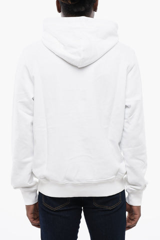 Felpa Hoodie S-GINN In Cotone con Stampa Sfumata