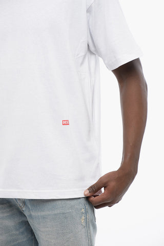 RED TAG Cotton T-BOXT-N11 Crew-neck T-shirt With Back Print