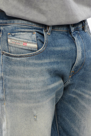Jeans Slim Fit D-STRUKT 2019 mit mittlerer Bundhöhe 16cm L34