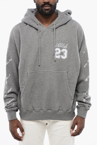 Cotton 23 LOGO SKATE Hoodie with Contrast Embroidery