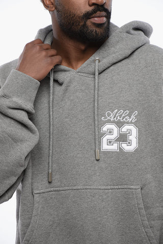 Cotton 23 LOGO SKATE Hoodie with Contrast Embroidery