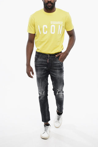 Distressed SKATER Denims