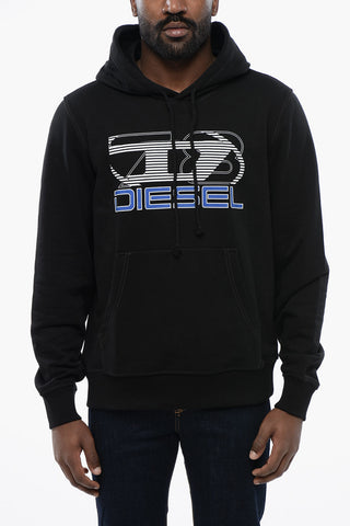 Felpa Hoodie S-GINN-HOOD-K40 Stampata in Cotone