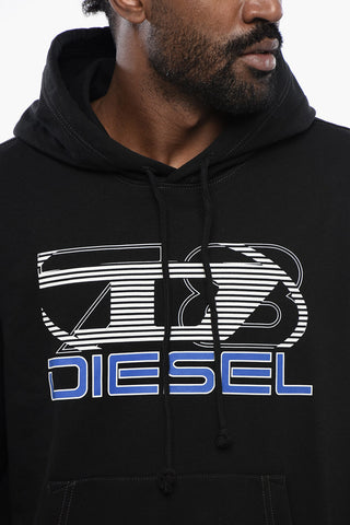 Felpa Hoodie S-GINN-HOOD-K40 Stampata in Cotone