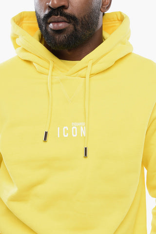 ICON Hoodie Sweatshirt with Logo Print